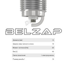 Свеча зажигания, K20PRU, DENSO