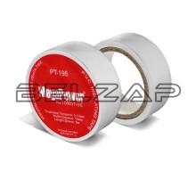Изолента ПВХ белая 19x0.13мм 5м, PT-195W, MEGAPOWER-AUTOMOTIVE